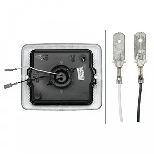 Скло ліхтаря HELLA 9DW 195 804-061 заднього ходу synthetic.ua - Фото 1