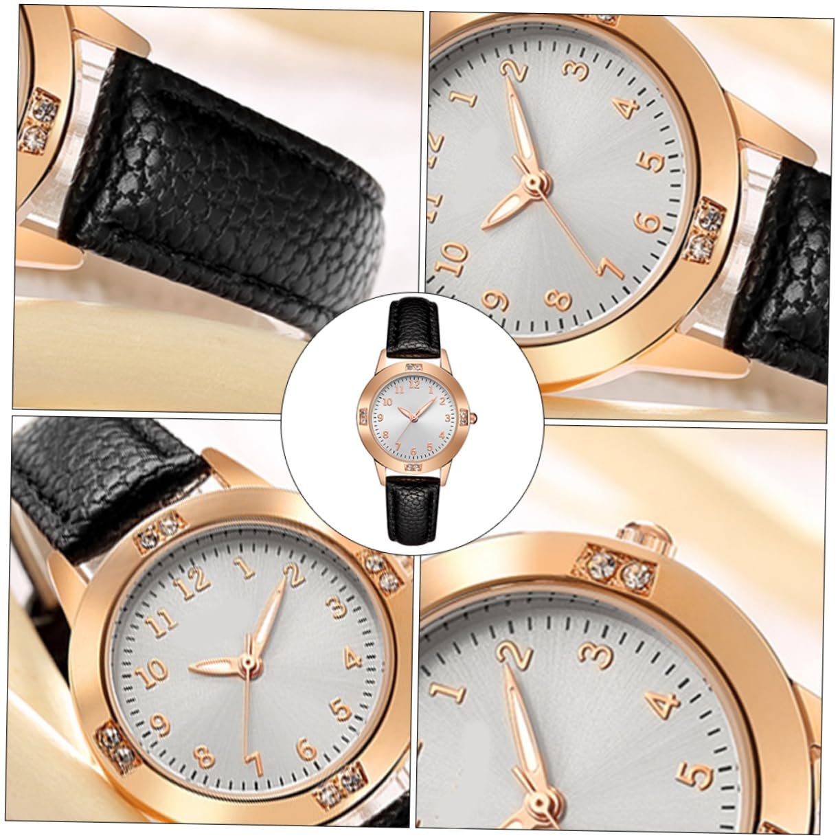 Часы Healvian Женские Водонепроницаемые Классический Элегантный, фото №6