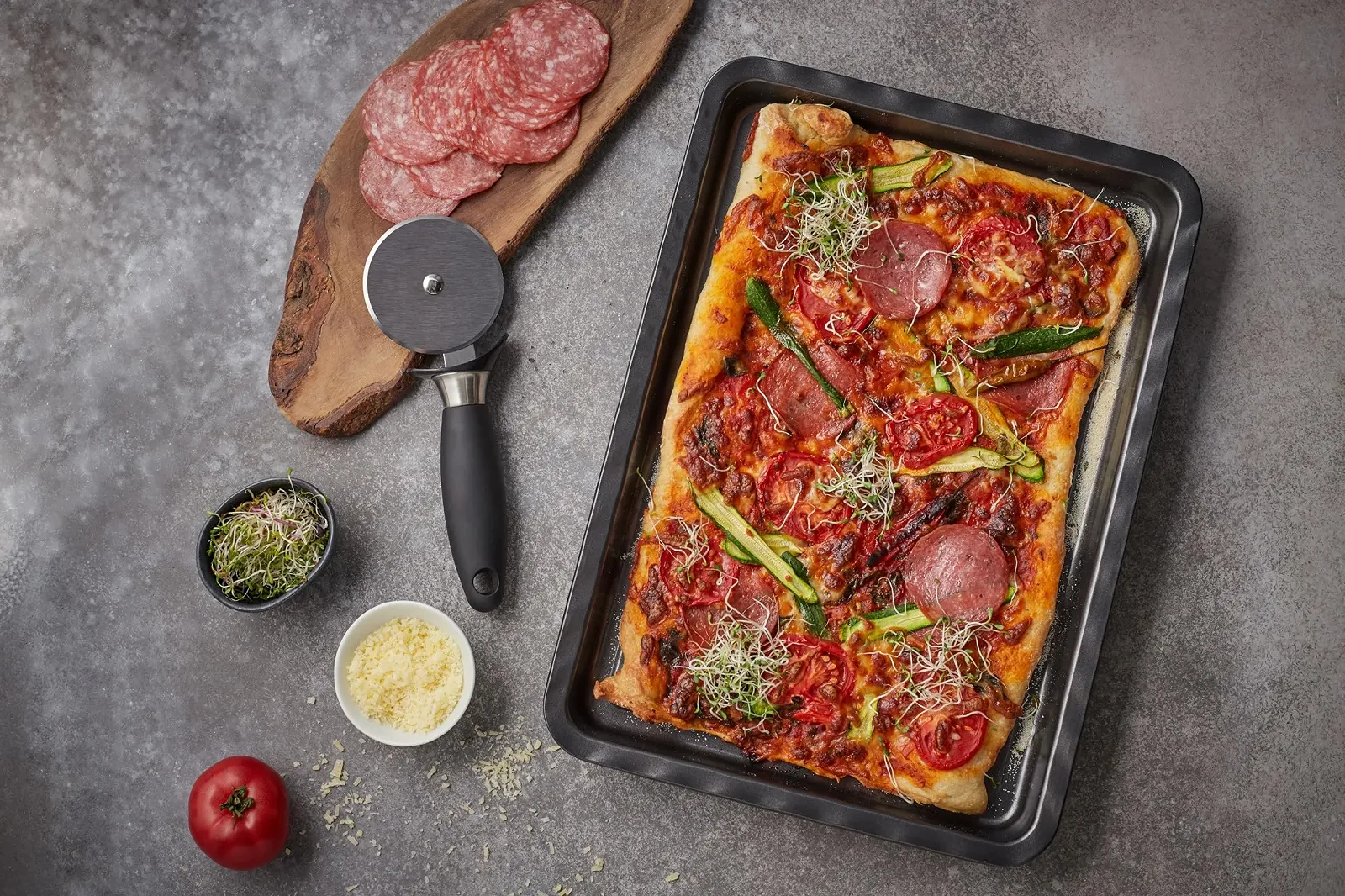 Форма для запекания RESTO Norma Прямоугольная Вуглеродистая сталь Антипригарная Чёрная, фото №4