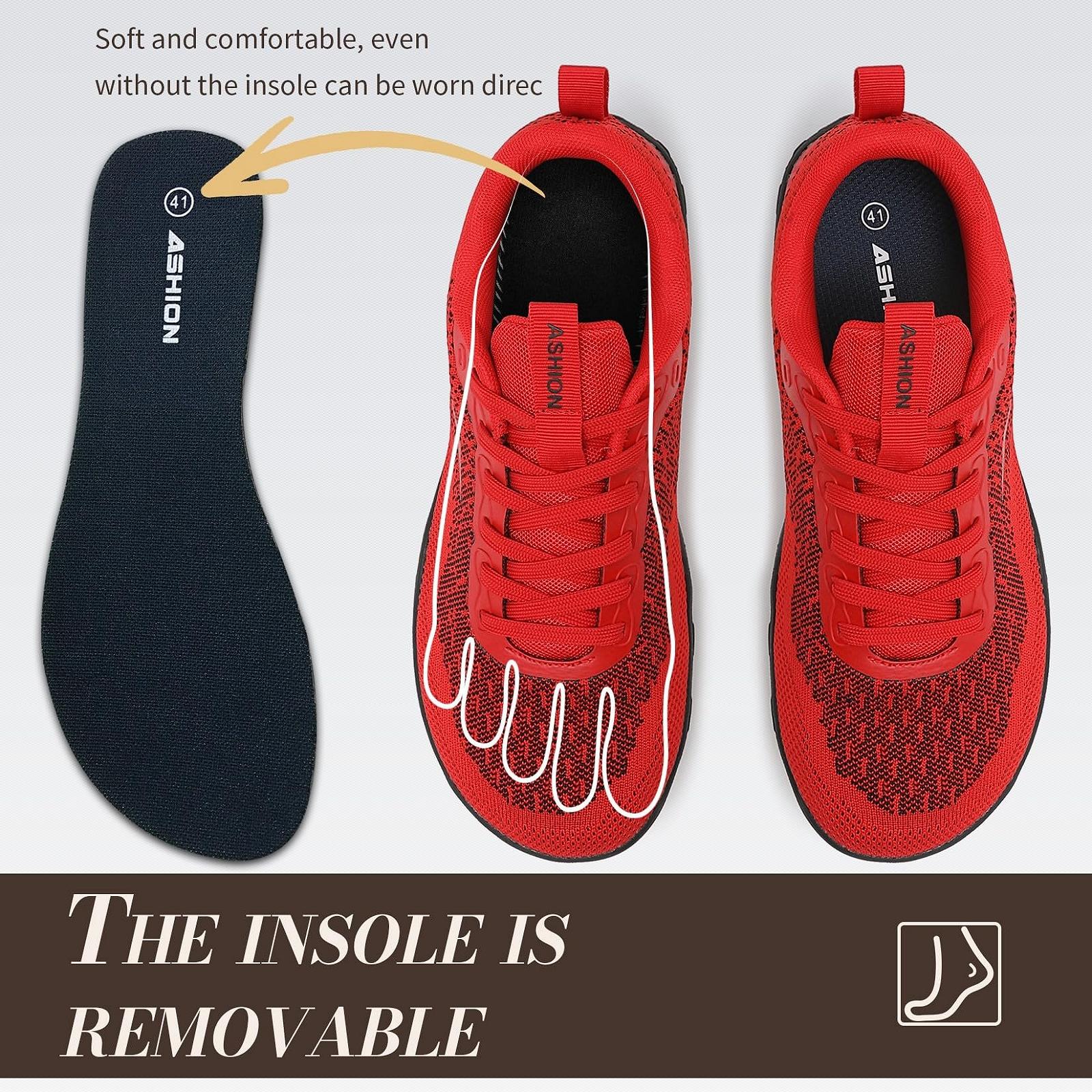 Взуття для бігу ASHION Barefoot з широким носком, фото №4