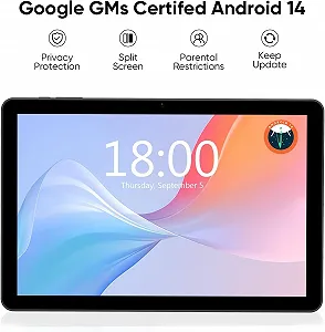 Планшет 10.1" COLORROOM C3 Pro (4+6)/64Gb 8 ядер Android 14 6000 mAh Голубой synthetic.ua - Фото 1