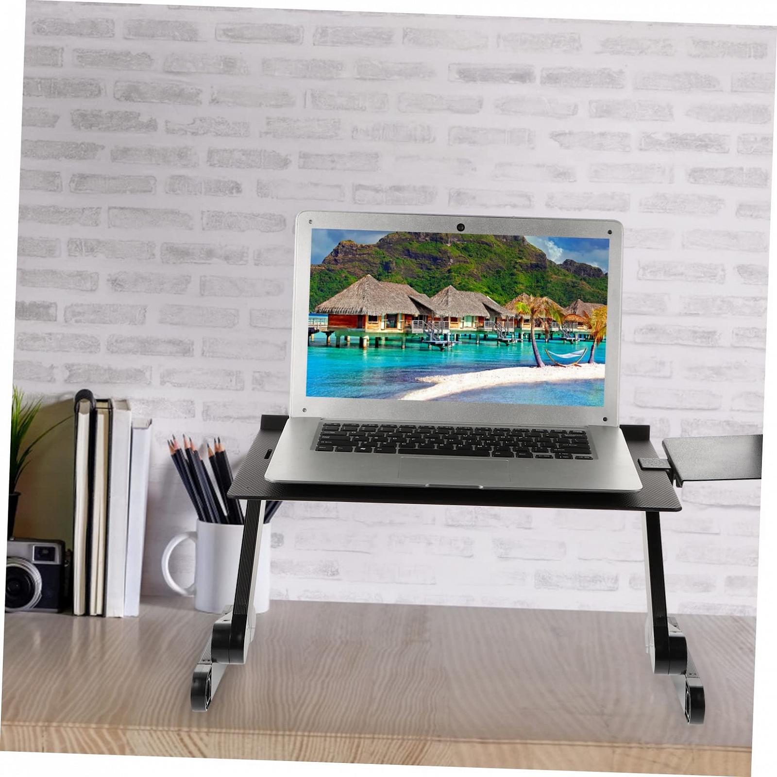 Підставка для ноутбука Gadpiparty складана алюмінієва з регулюванням висоти, фото №4