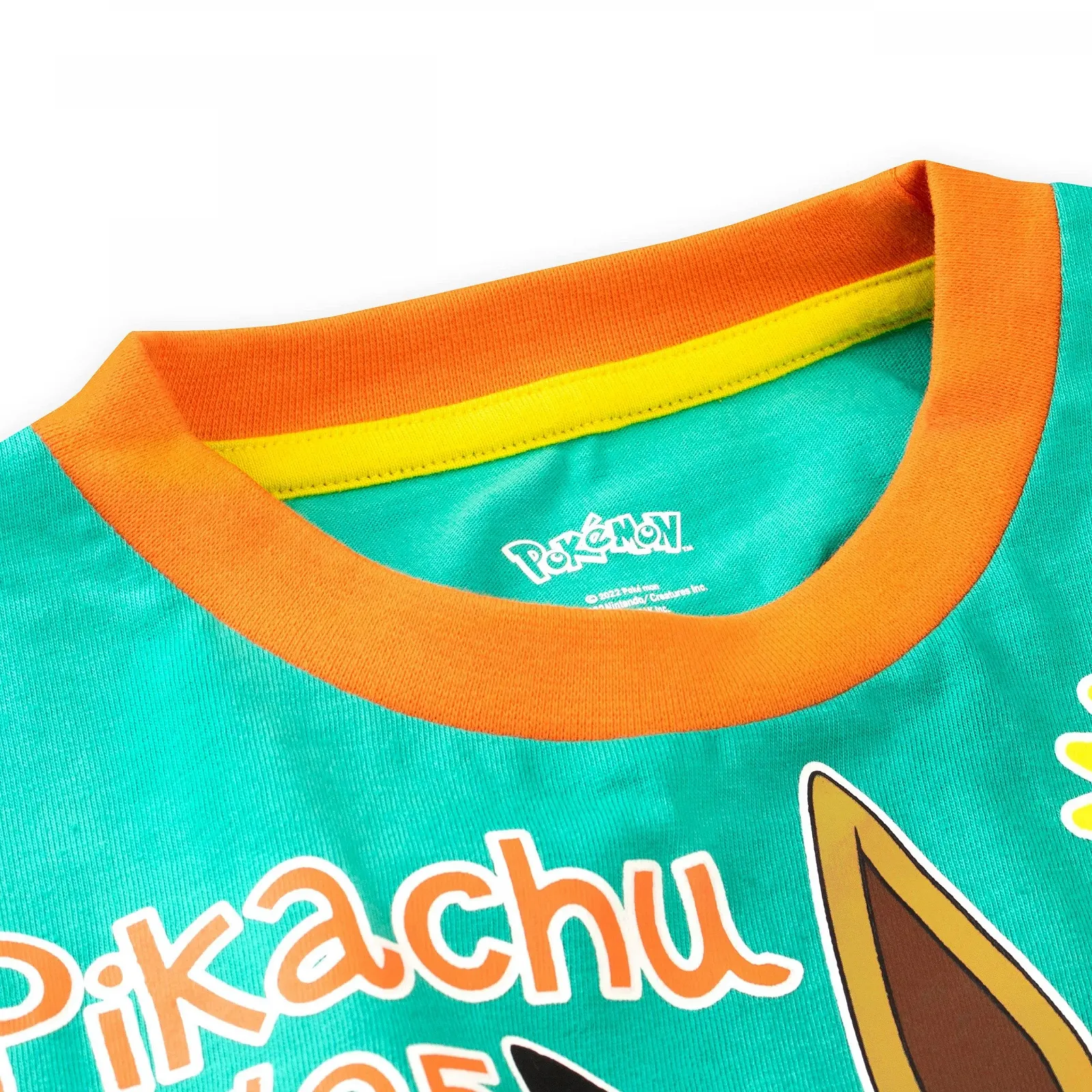 Дитяча піжама Pokemon Pikachu та Eevee, з довгими рукавами, для дітей, унісекс, фото №4