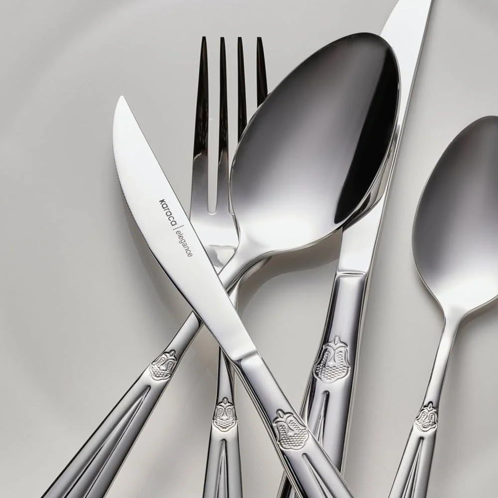 Набор столовых приборов Karaca Mantilla, 84 предмета на 12 персон, фото №6