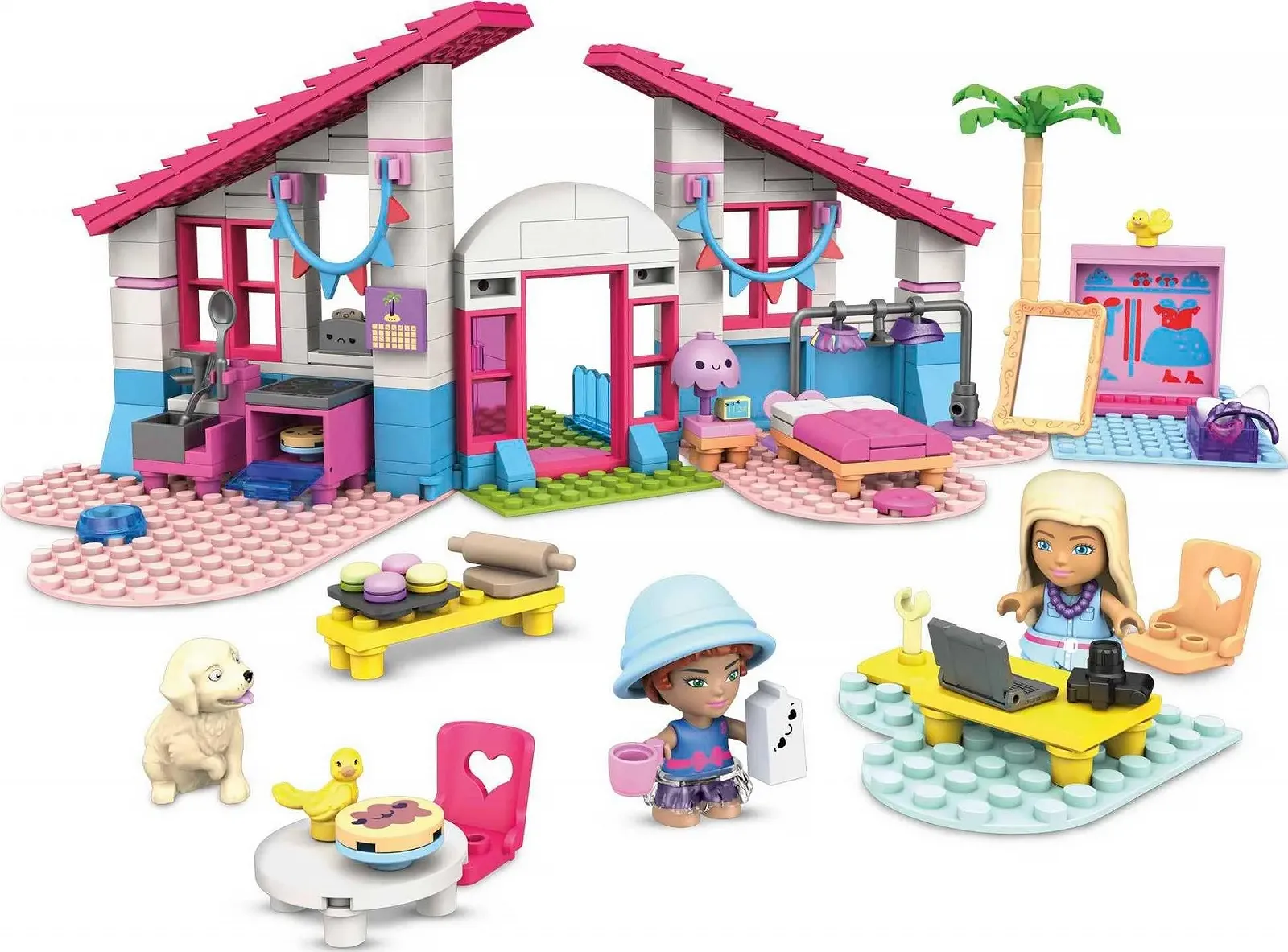 Набор Mega Barbie Construx GWR34 Malibu Villa, фото №6