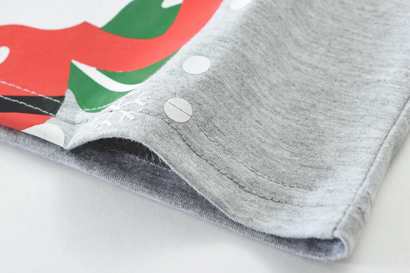 Комплект дитячої різдвяної піжами CM-Kid, довгий, бавовна, теплий, фото №5