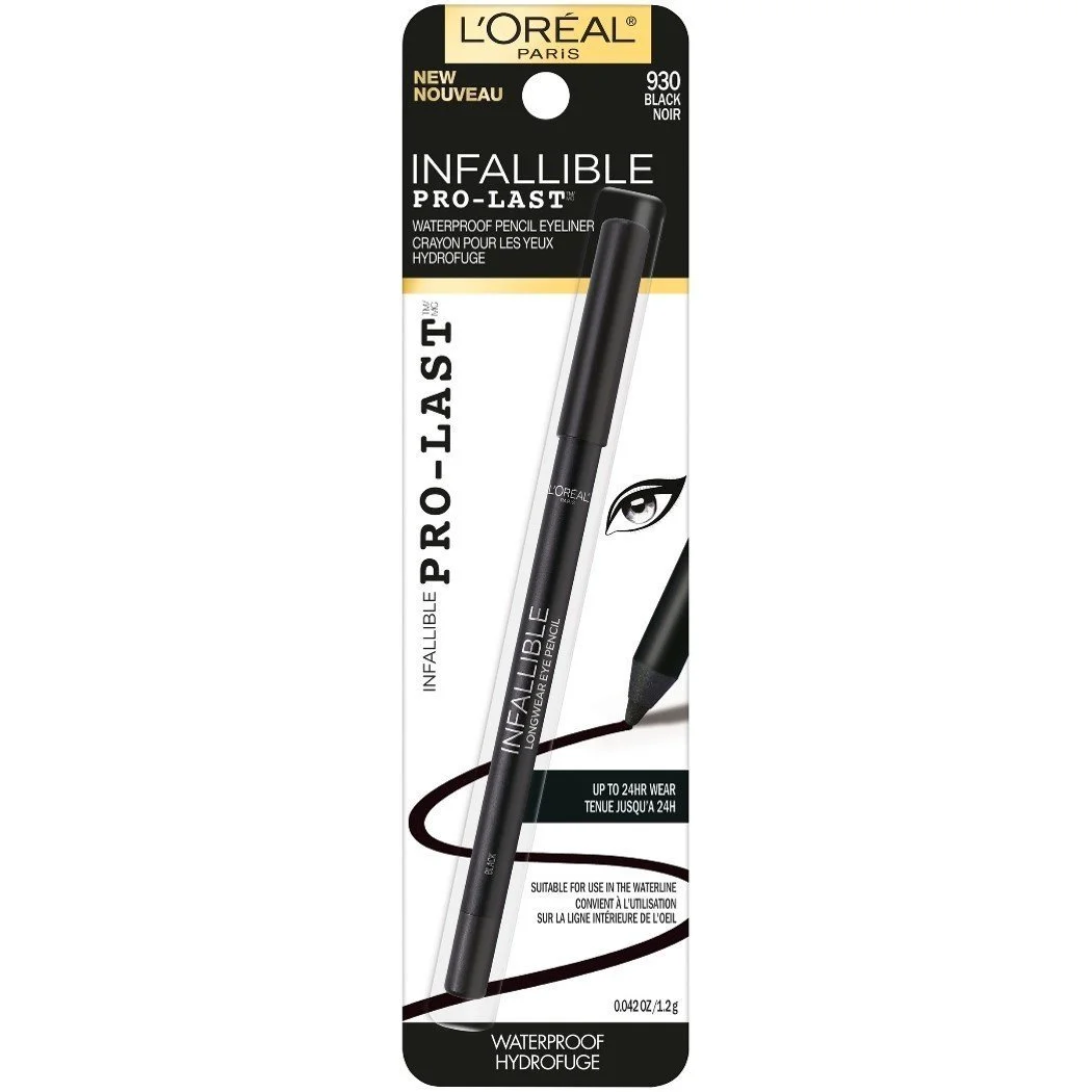 Олівець L'OREAL Infallible Pro-Last Waterproof Eyeliner Чорний, фото №2 Олівець L'OREAL Infallible Pro-Last Waterproof Eyeliner Чорний, фото №2