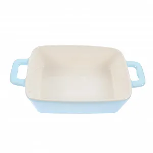 Деко керамічне GALPADA небесно-блакитне для духовки - Фото 1