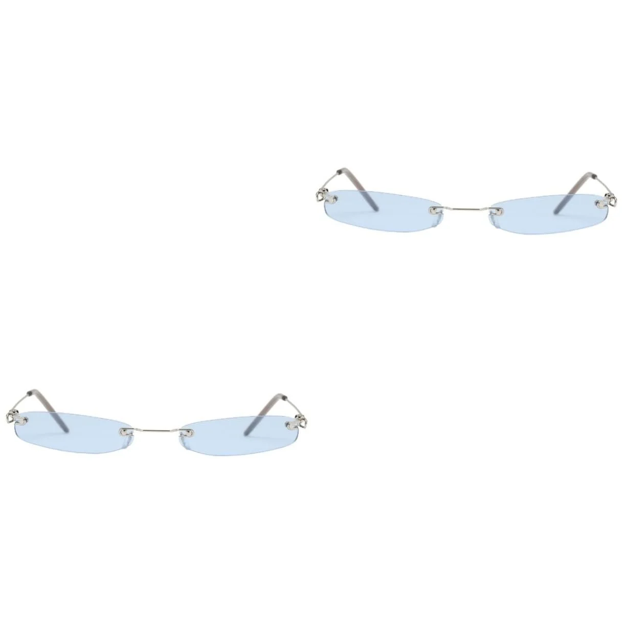 Квадратные солнцезащитные очки PACKOVE, 2 шт. Стильные модные, фото №1