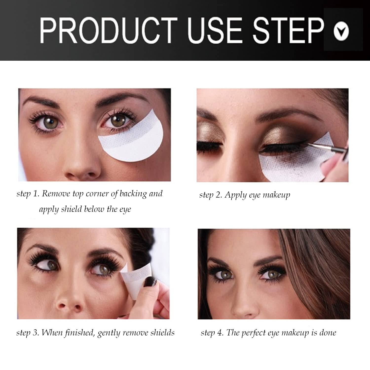 Щити для повік NITAIUN Eyeshadow Shields 150 штук, фото №5