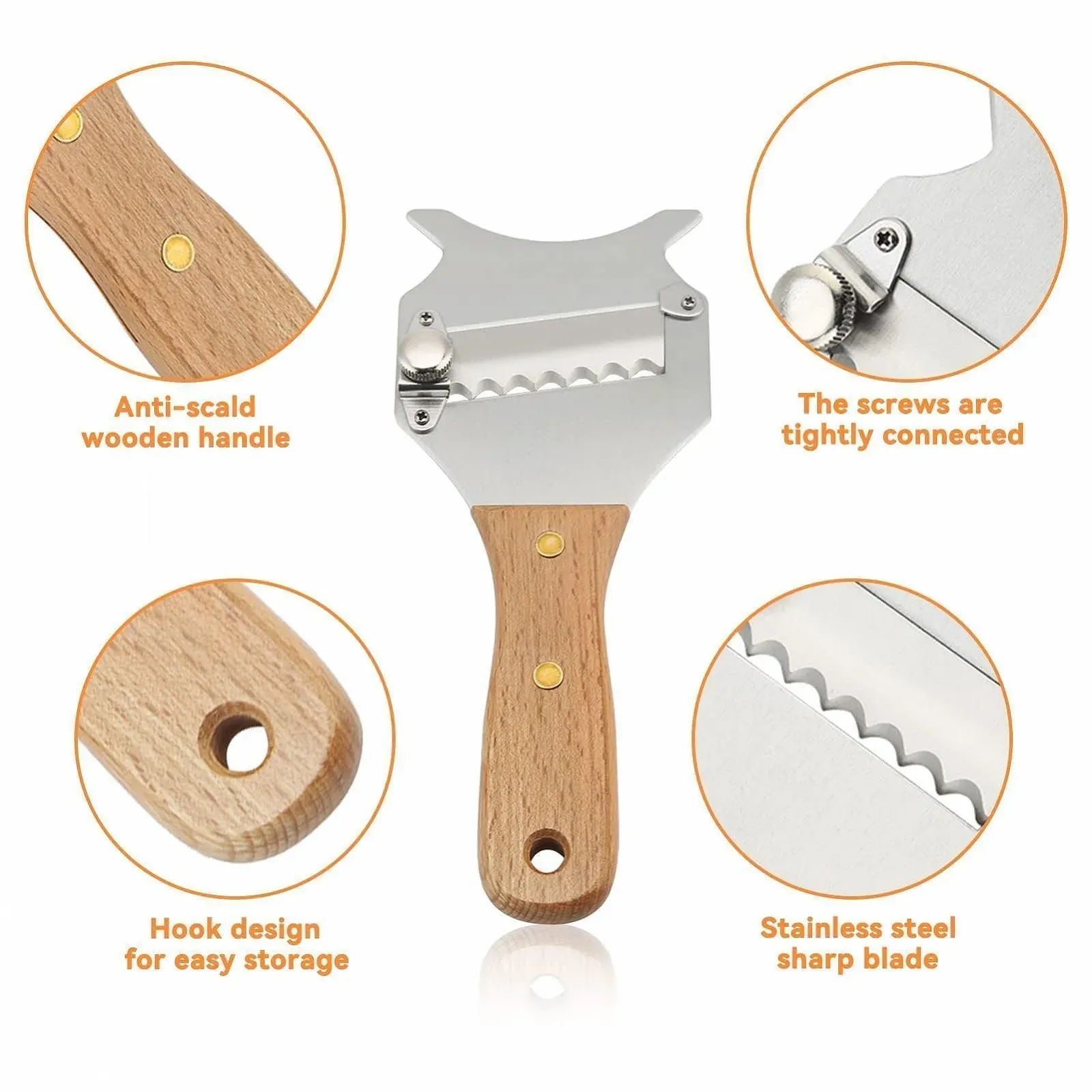 Слайсер Agatige для трюфелів з нержавіючої сталі, фото №5 Слайсер Agatige для трюфелів з нержавіючої сталі, фото №5