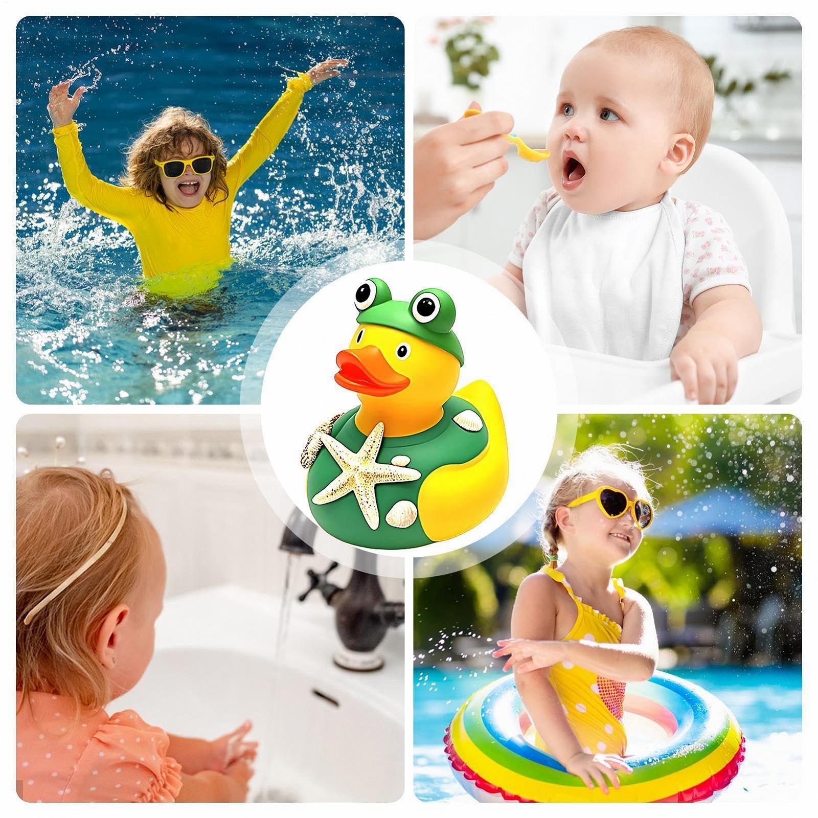 Игрушка для ванны Утка Силиконовая Мягкая, фото №4