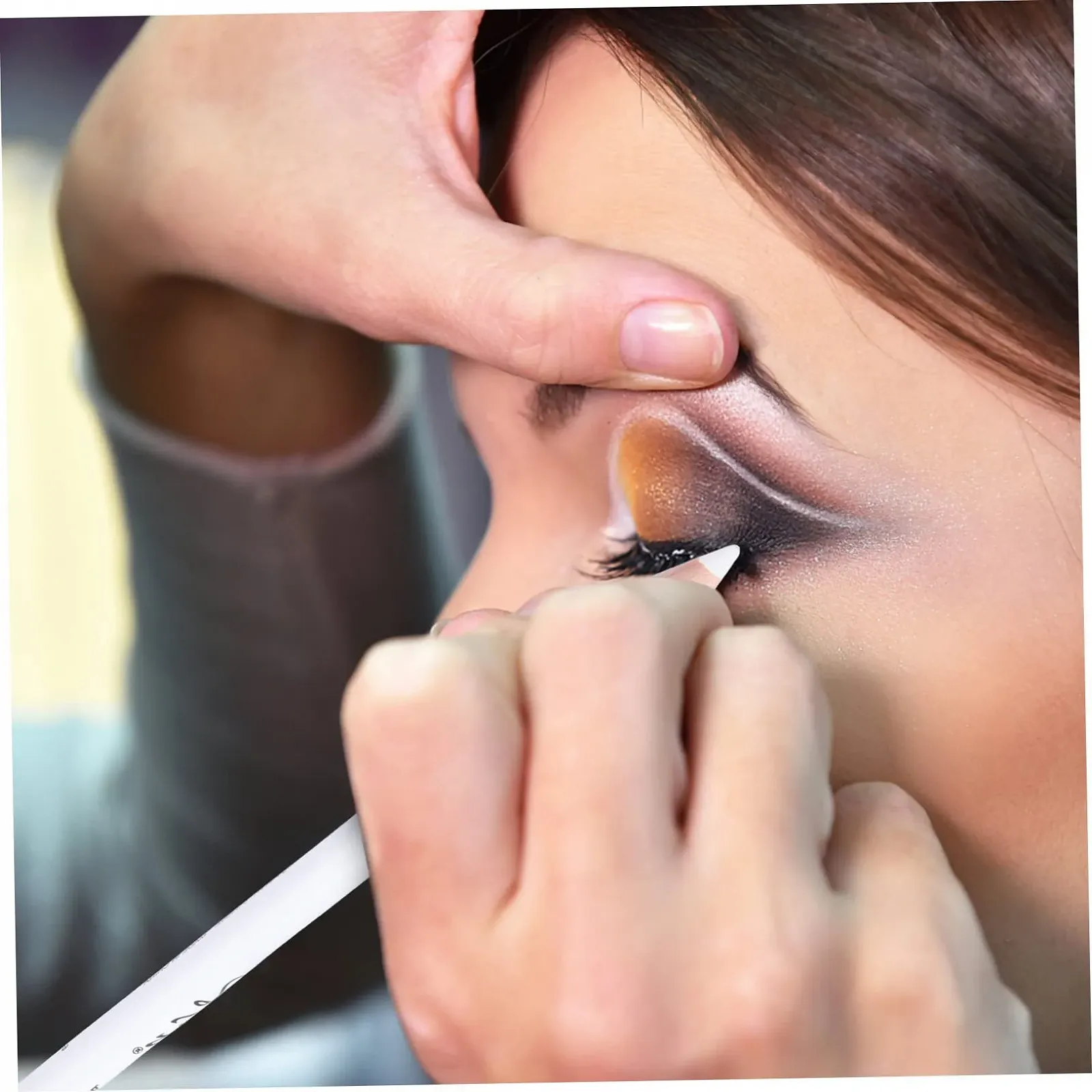 Олівець для очей FRCOLOR Білий, фото №5