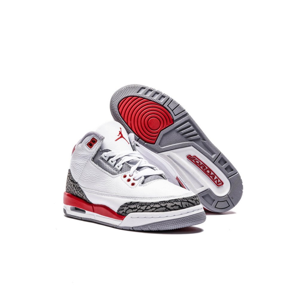 Кросівки Jordan 3 Retro Fire Red (2022) (GS) 37.5, фото №1