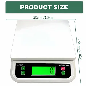Кухонні ваги 30 kg/1 g цифрові з LCD-дисплеєм 6 одиниць вимірювання функції тари та підрахунку штук ціна на synthetic.ua - Фото 1 Кухонні ваги 30 kg/1 g цифрові з LCD-дисплеєм 6 одиниць вимірювання функції тари та підрахунку штук synthetic.ua - Фото 1