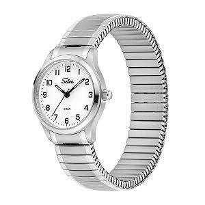 Женские Кварцевые Часы SELVA Стальной корпус Гибкий Стальной Ремешок 5 Бар synthetic.ua - Фото 1