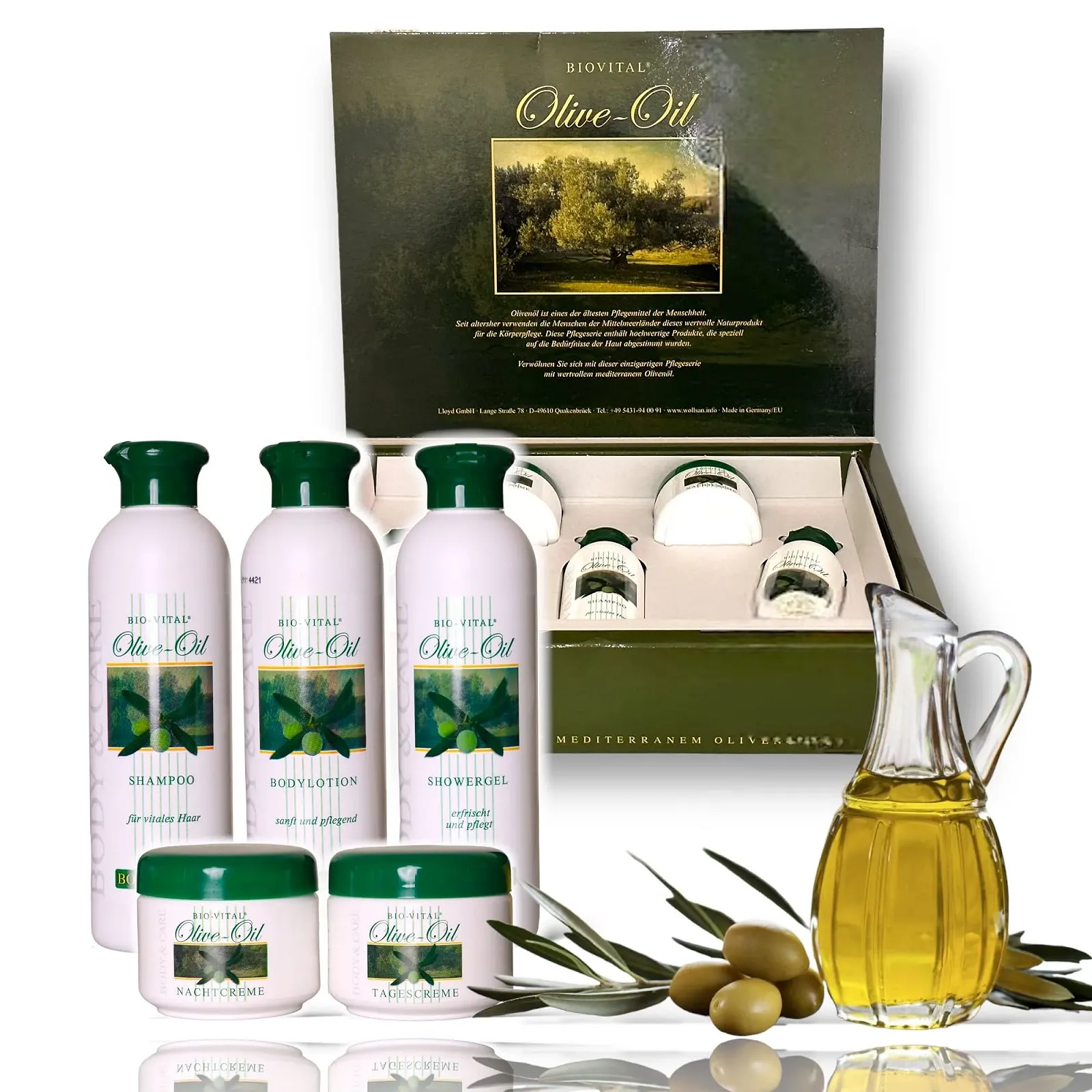 Набір для догляду з оливковою олією Original, 5 предметів, фото №1