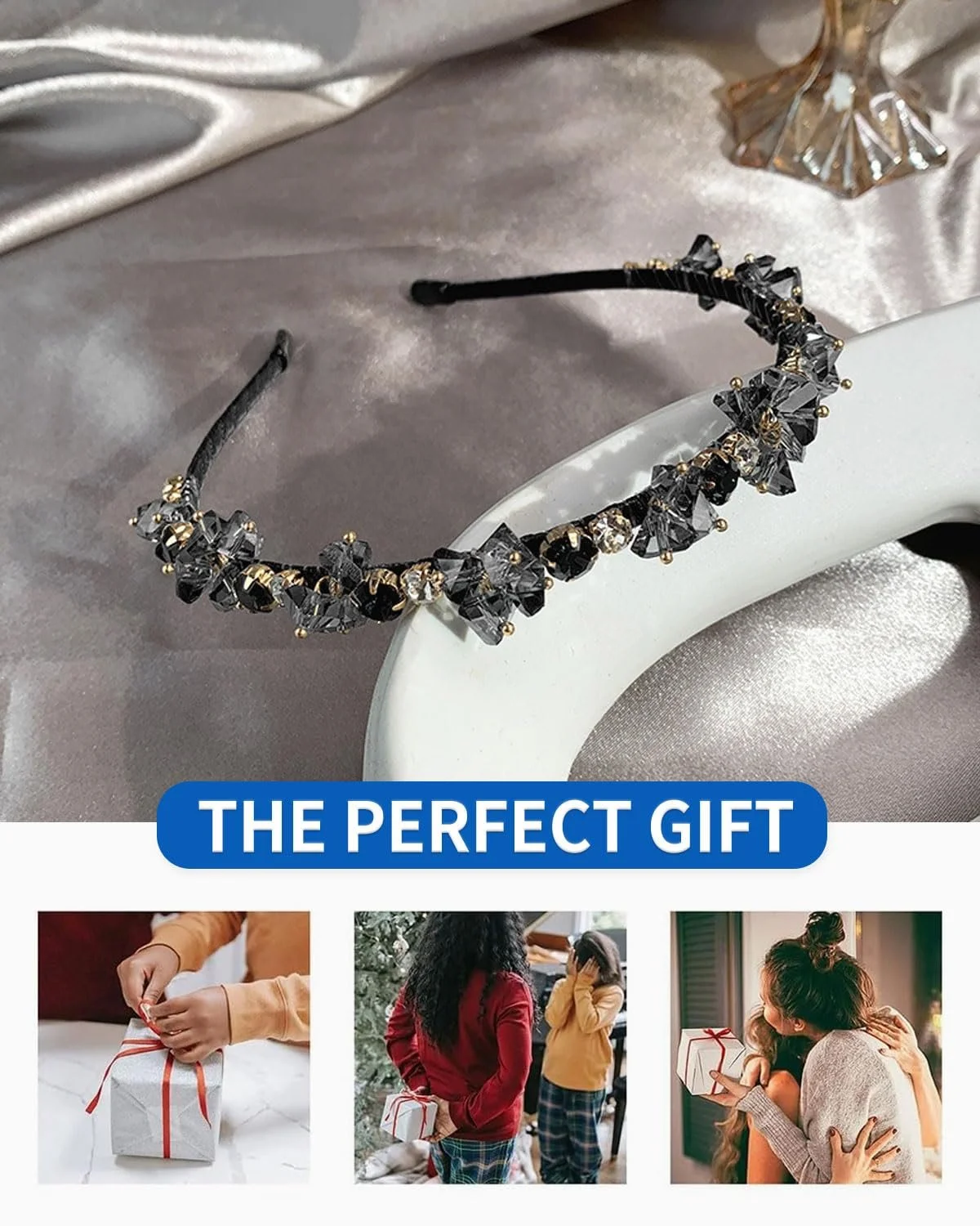 Обруч для волосся з Rhinestone для жінок, фото №6