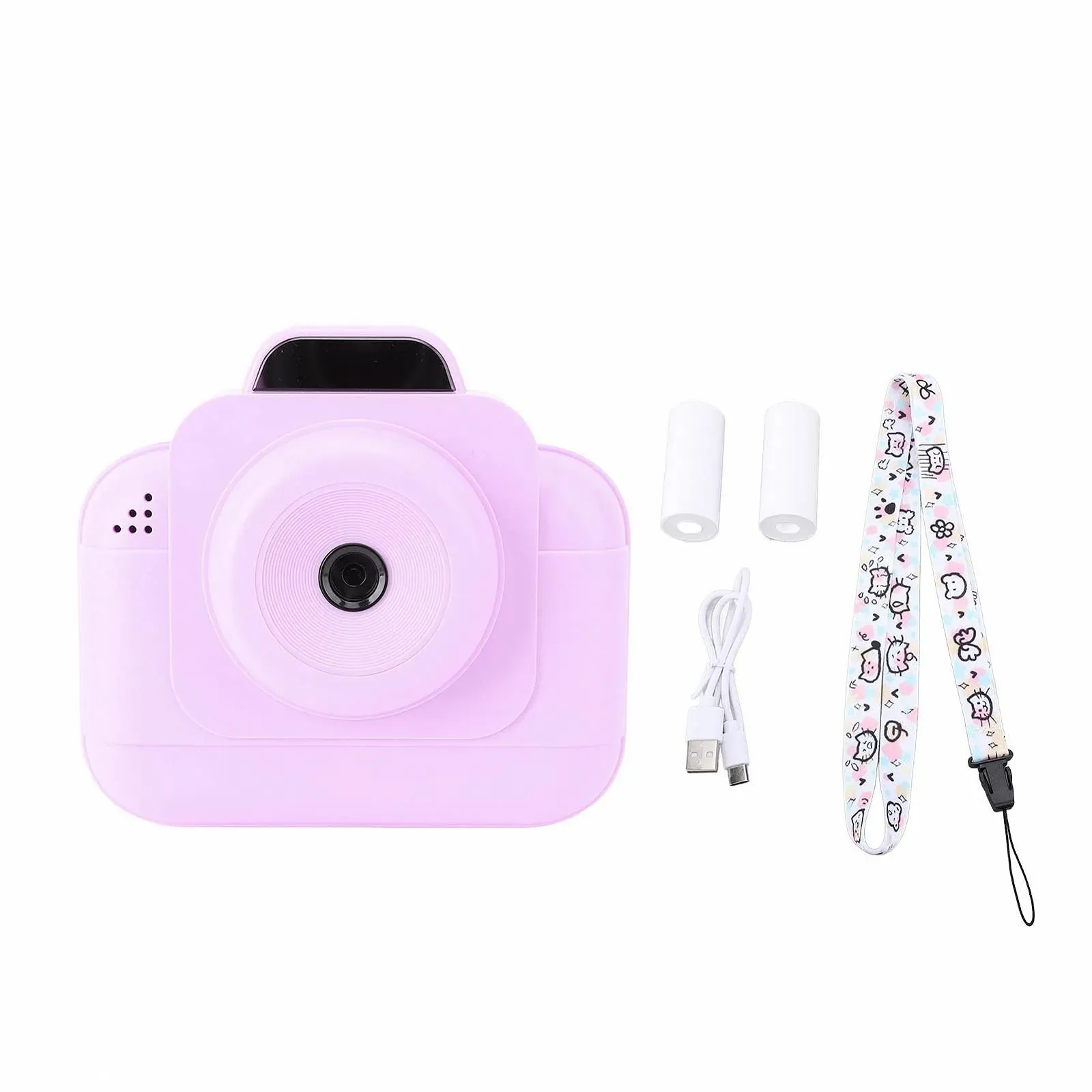 Фотокамера мгновенной печати Denash 1080p 2.4-дюймовый экран Selfie Digital Video, фото №6