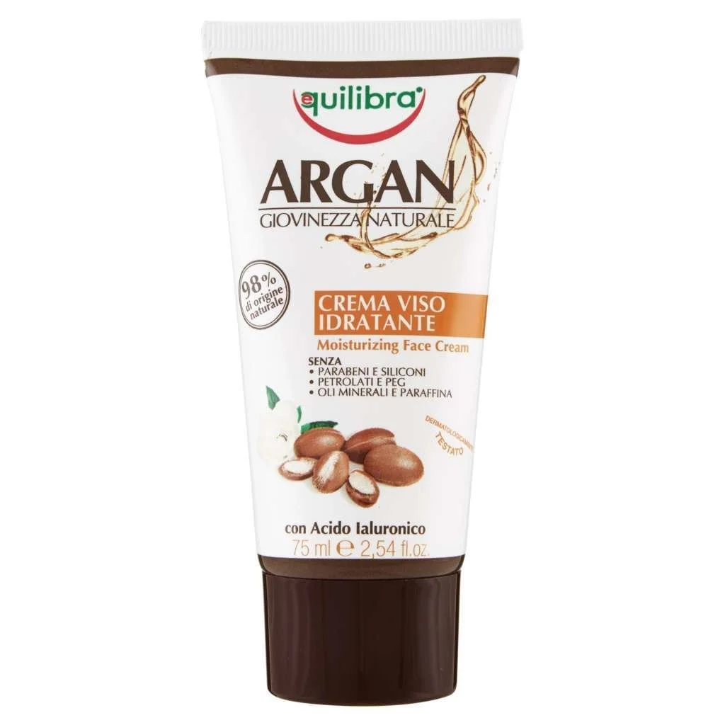 Зволожувальний крем для обличчя EQUILIBRA Argan 75 мл, фото №2 Зволожувальний крем для обличчя EQUILIBRA Argan 75 мл, фото №2