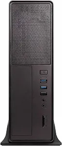 Компьютерный корпус Unykach Slim mATX UK 2010 / Черный / с БП 450W synthetic.ua - Фото 1