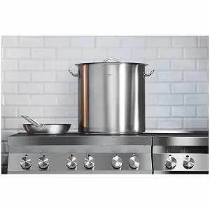 Каструля індукційна Royal Catering з нержавіючої сталі, 50 л ціна на synthetic.ua - Фото 1 Каструля індукційна Royal Catering з нержавіючої сталі, 50 л synthetic.ua - Фото 1