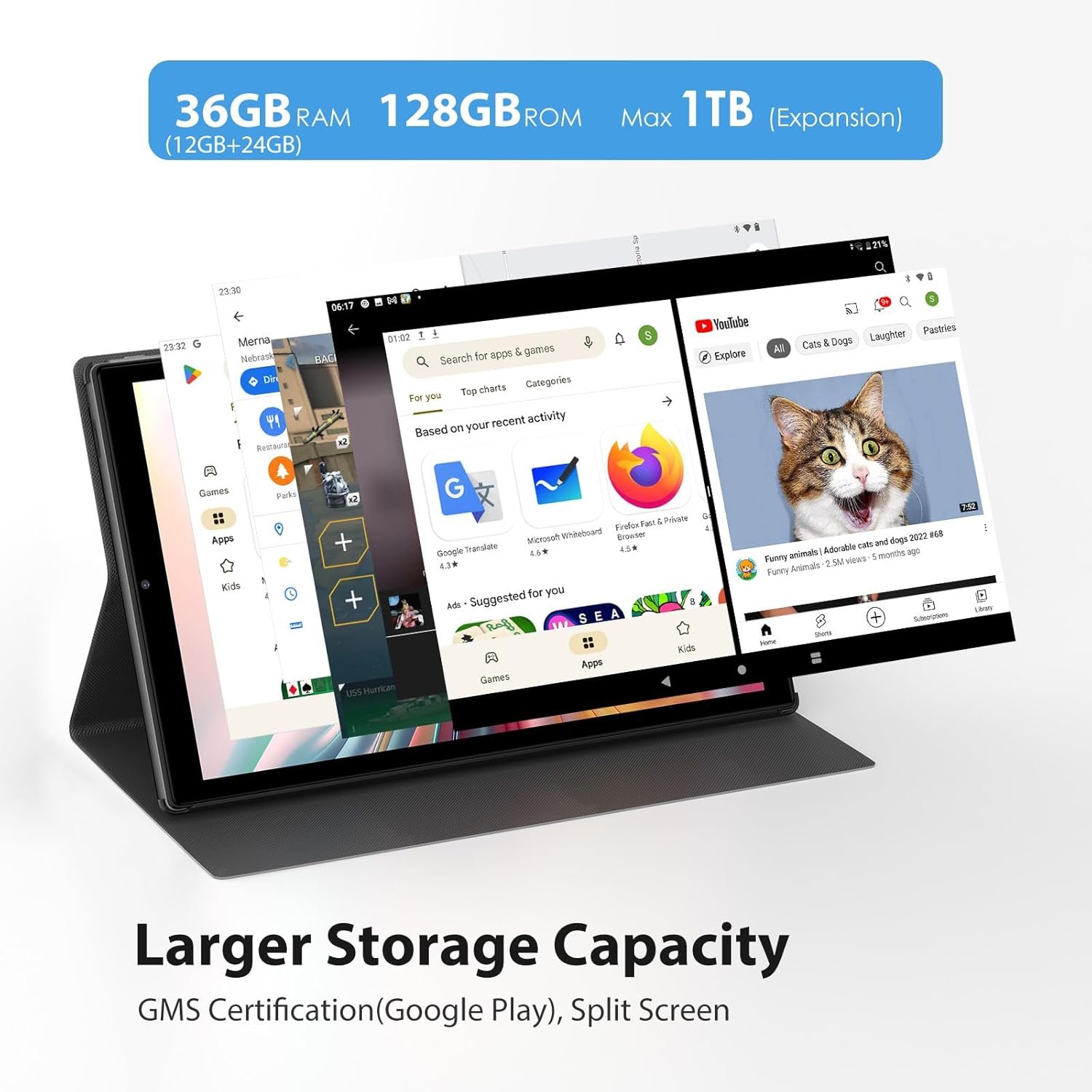 Планшет 10.1" MAXLEGEN T28 (12+24)/128Gb 4G 2-SIM 8 ядер Android 14 8000mAh Серый, фото №2 Планшет 10.1" MAXLEGEN T28 (12+24)/128Gb 4G 2-SIM 8 ядер Android 14 8000mAh Серый, фото №2