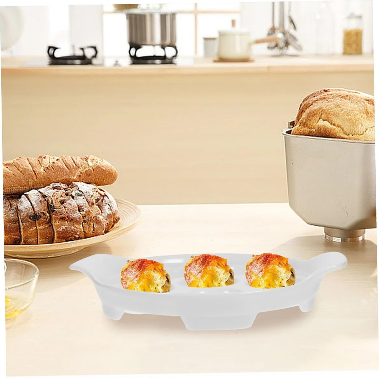Форма для запікання Keramik Escargot 2 шт. з ручками для равликів керамічна, фото №9