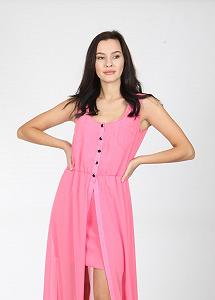 Платье Enna Levoni S Розовый (ND-13793-1-Lpink) synthetic.ua - Фото 1