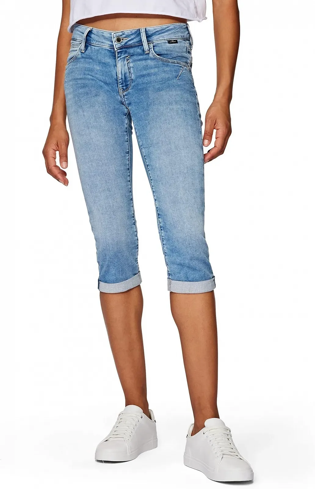 Женские джинсовые капри MAVI ALMA CAPRIS Light Sporty Stretch - 28, фото №2