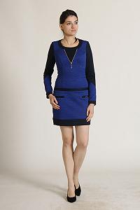 Платье Ko-style 42 Синий (KO-P14461_Blue) - Фото 1