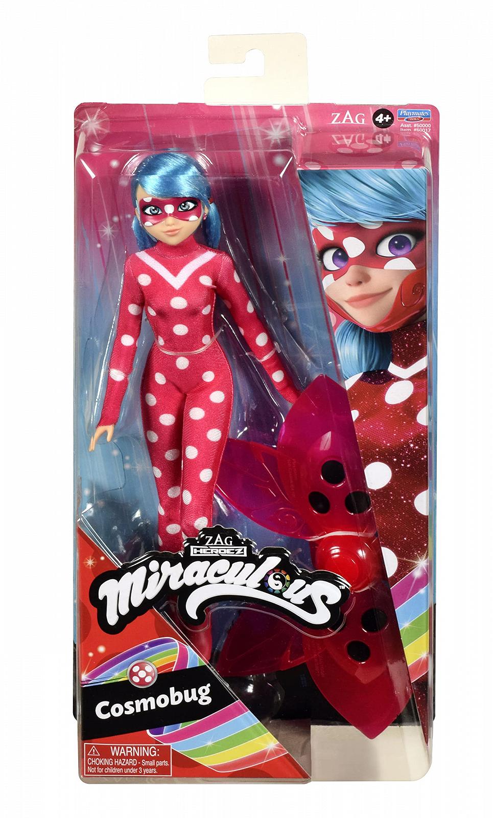 Лялька Miraculous Ladybug & Cat Noir Cosmobug 50017, фото №1