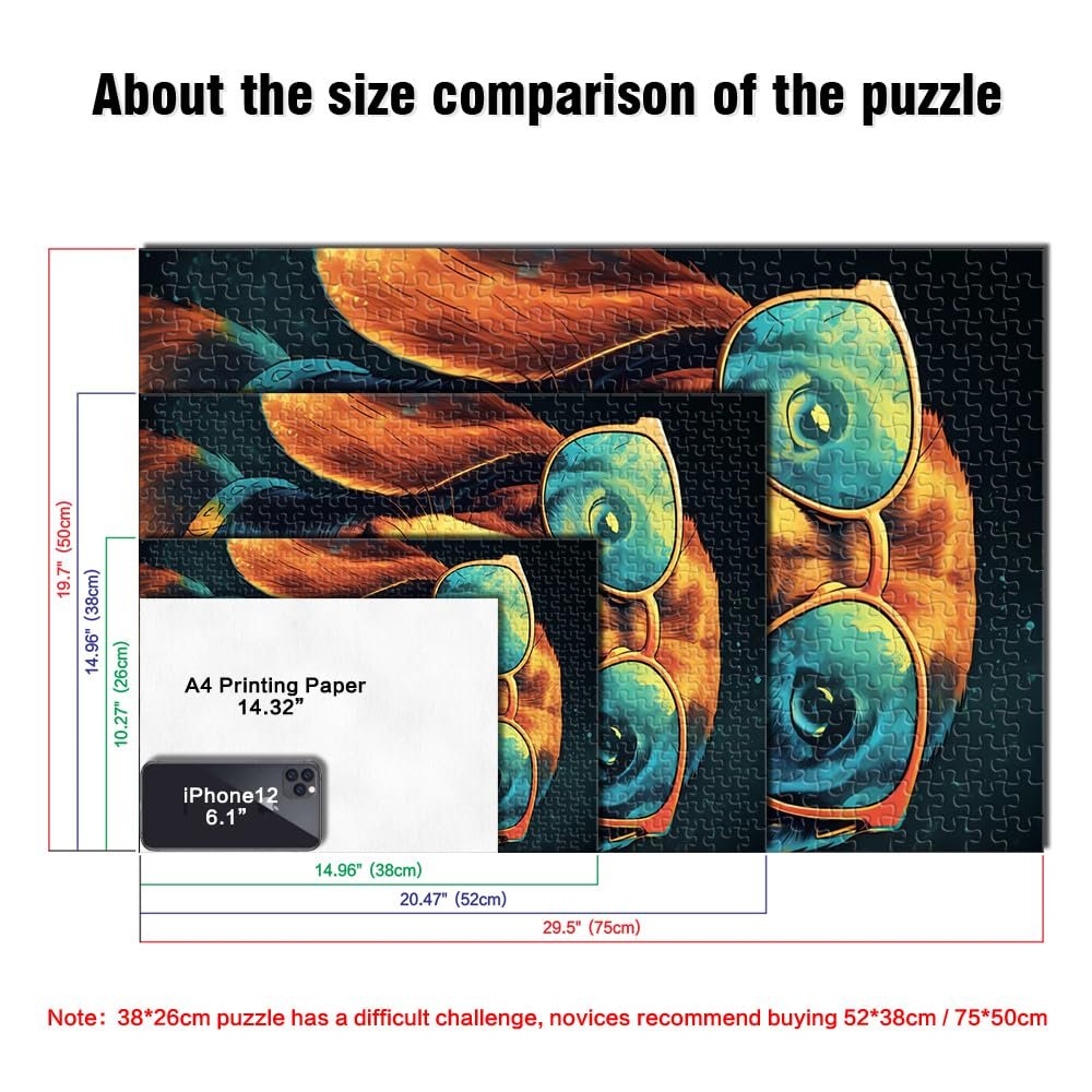 Пазл Dachshund Colourful 1000 деталей 26 х 38 см, фото №3