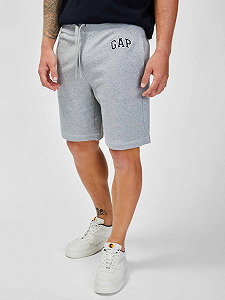 Шорты GAP MINI ARCH SHORT 787059-00 Серый L - Фото 1