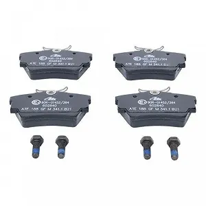 Комплект гальмівних колодок (дискове гальмо) ATE 13.0460-2840.2 для FIAT NISSAN OPEL RENAULT synthetic.ua - Фото 1