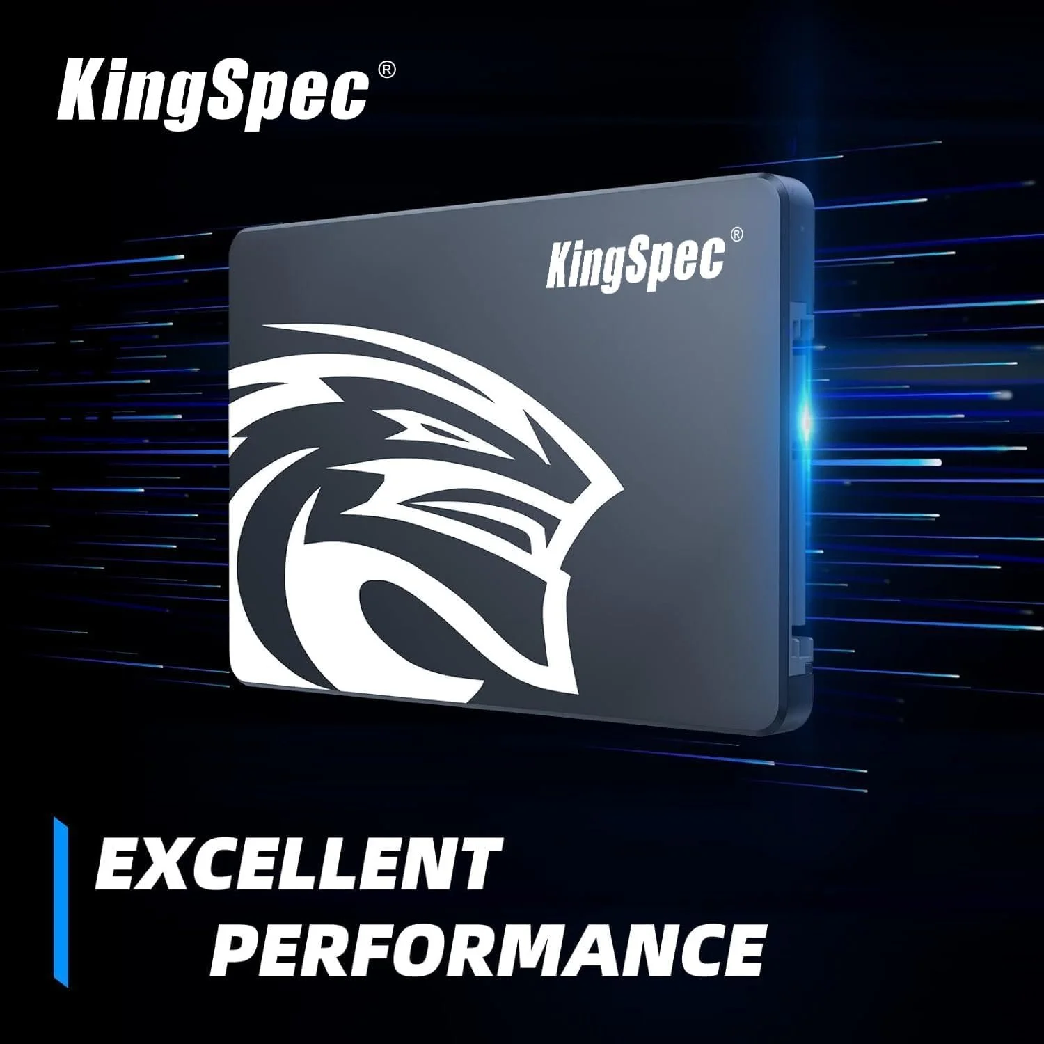 Внутрішній SSD KingSpec P3 256 ГБ 2.5 дюйма SATA III 3D NAND Flash, фото №5