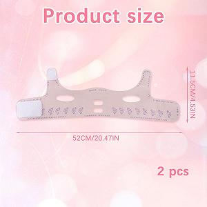 V-образная маска для лифтинга лица, контурирования, ночная, против морщин synthetic.ua - Фото 1