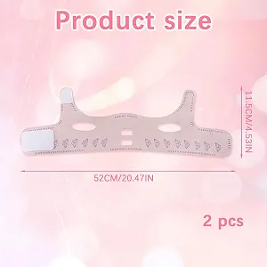 V-образная маска для лифтинга лица, контурирования, ночная, против морщин synthetic.ua - Фото 1