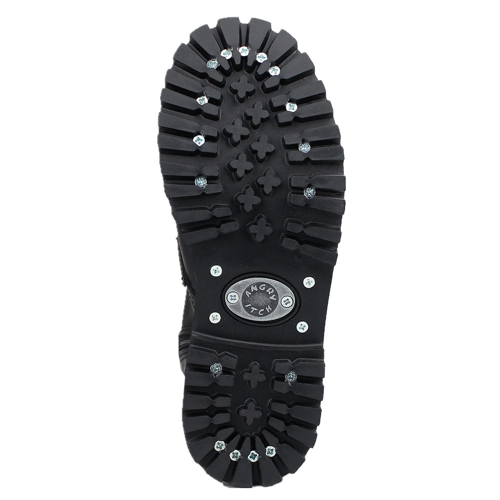 Чоботи Angry Itch 14-Hole 5-Buckle Шкіряні Чорні, фото №6 Чоботи Angry Itch 14-Hole 5-Buckle Шкіряні Чорні, фото №6