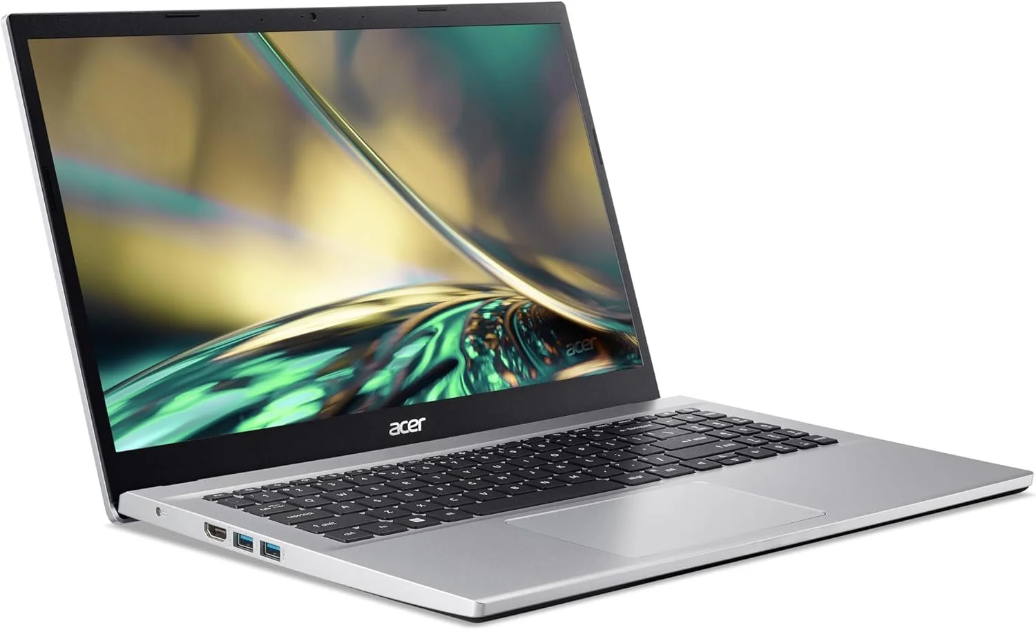 Ноутбук 15.6" Acer Aspire 3 (A315-59-37N8) Intel Core i3-1215U RAM 8GB SSD 512GB Windows 11 Pure Silver (UKR), фото №3 Ноутбук 15.6" Acer Aspire 3 (A315-59-37N8) Intel Core i3-1215U RAM 8GB SSD 512GB Windows 11 Pure Silver (UKR), фото №3