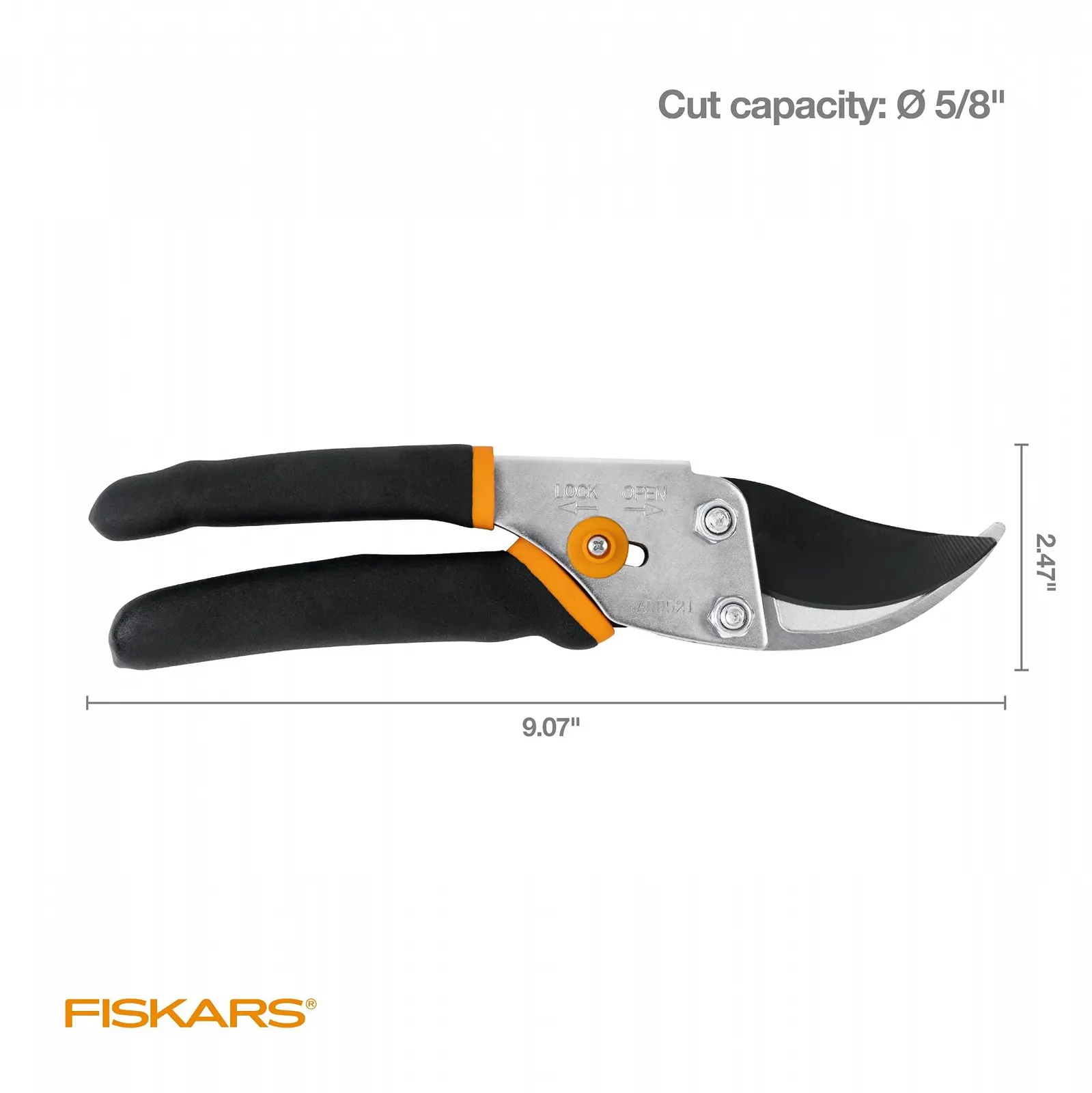 Секатор площинний Fiskars 91095935 731645, фото №7 Секатор площинний Fiskars 91095935 731645, фото №7