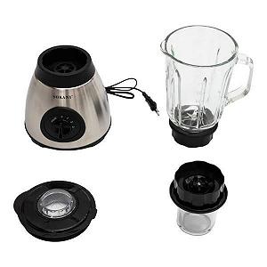 Блендер с кофемолкой 400Вт SOKANY SK-148S Серый - Фото 1