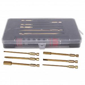 Набір викруток RC RC Repair 12 в 1 з червоною ручкою - Фото 1