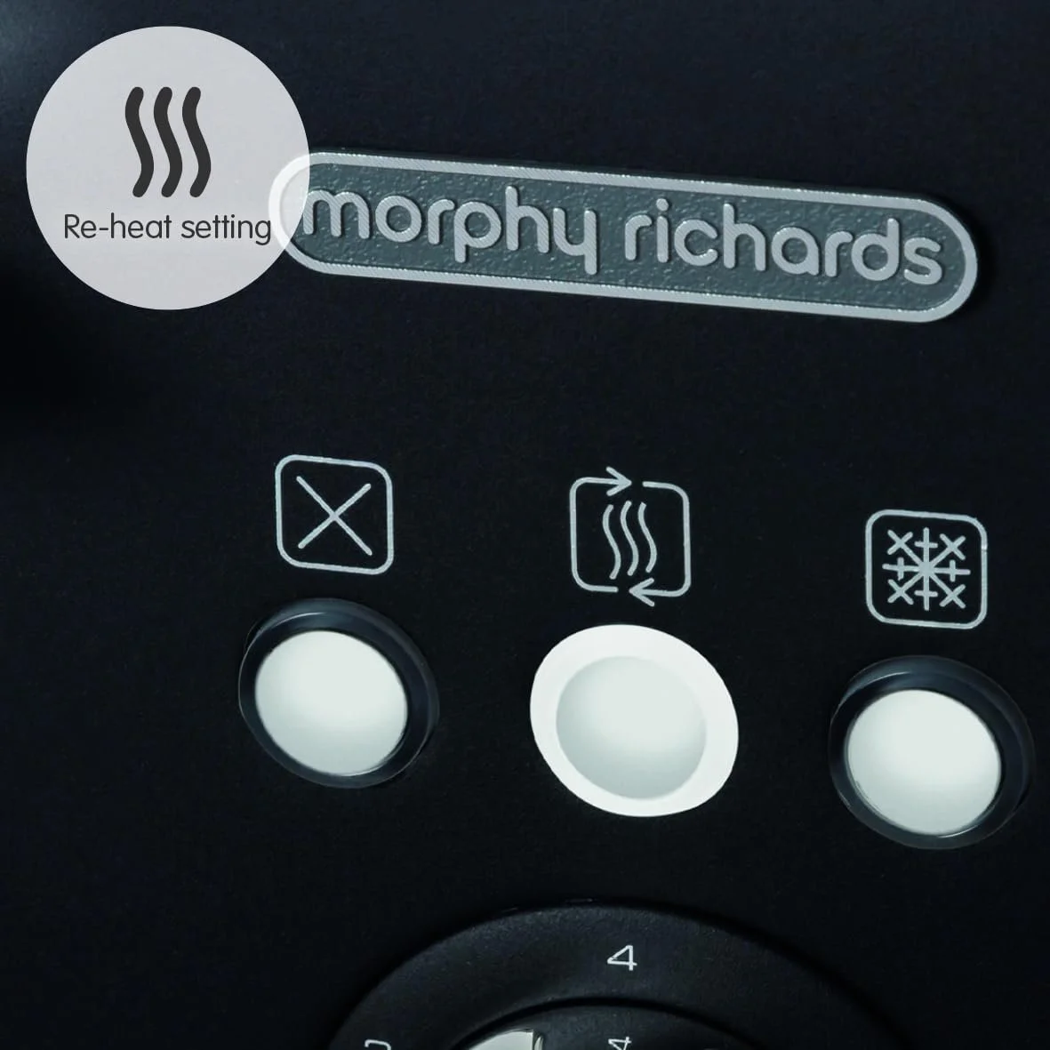 Тостер Morphy Richards Illumination 1800 Вт Noir, фото №8