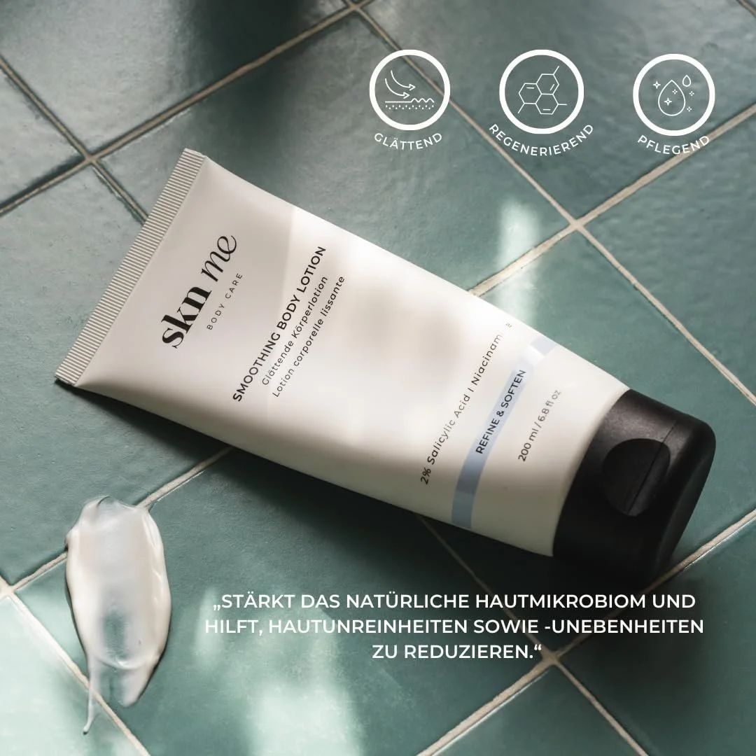 Зволожуючий лосьйон для тіла AHA & BHA Відлущуючий з ніацинамідом та скваланом, фото №3