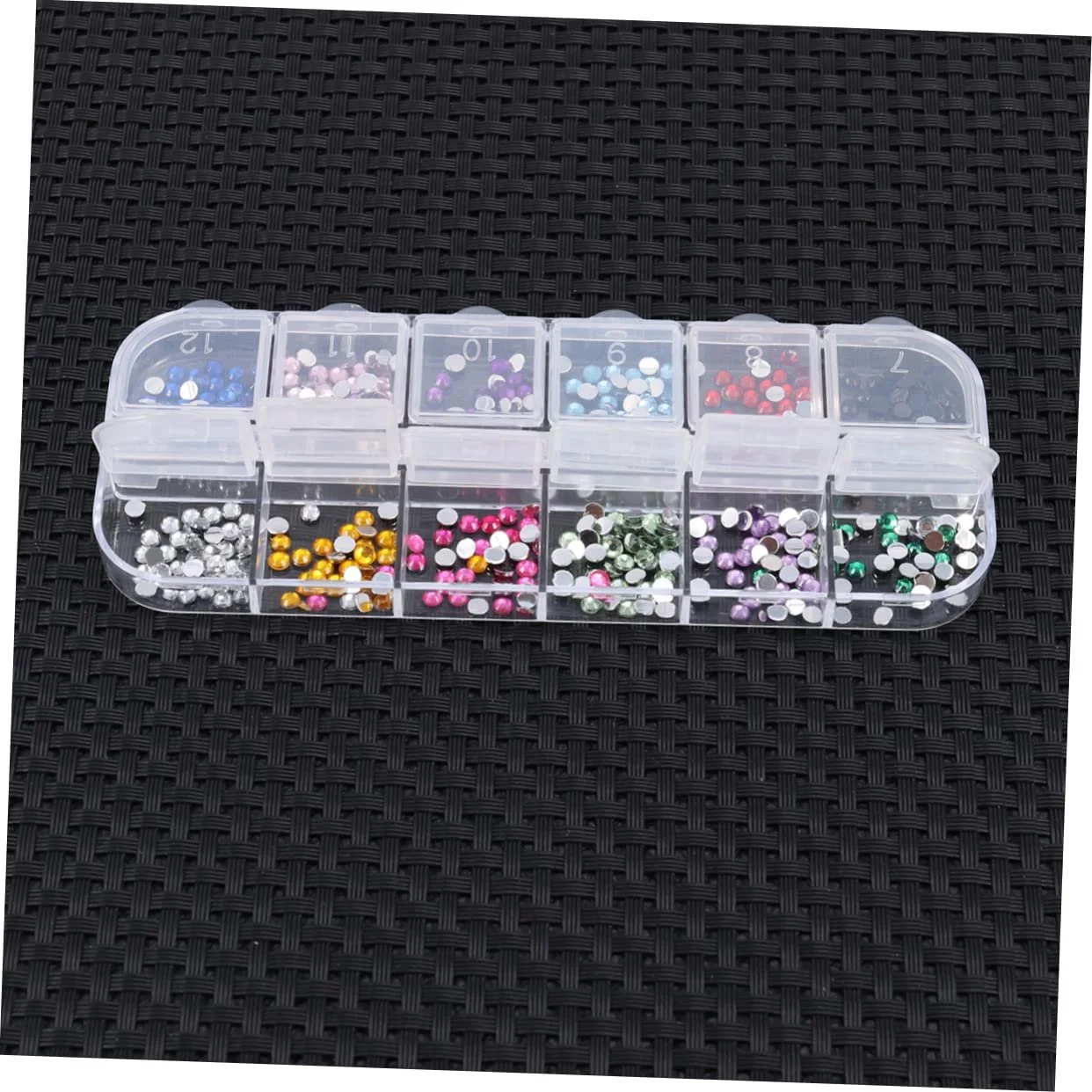 Набор страз для ногтей 12 шт., фото №8