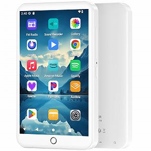 MP3-плеер Fanvace 96 GB с Bluetooth и WiFi, Android 13, 4-дюймовый сенсорный экран и динамик - Фото 1