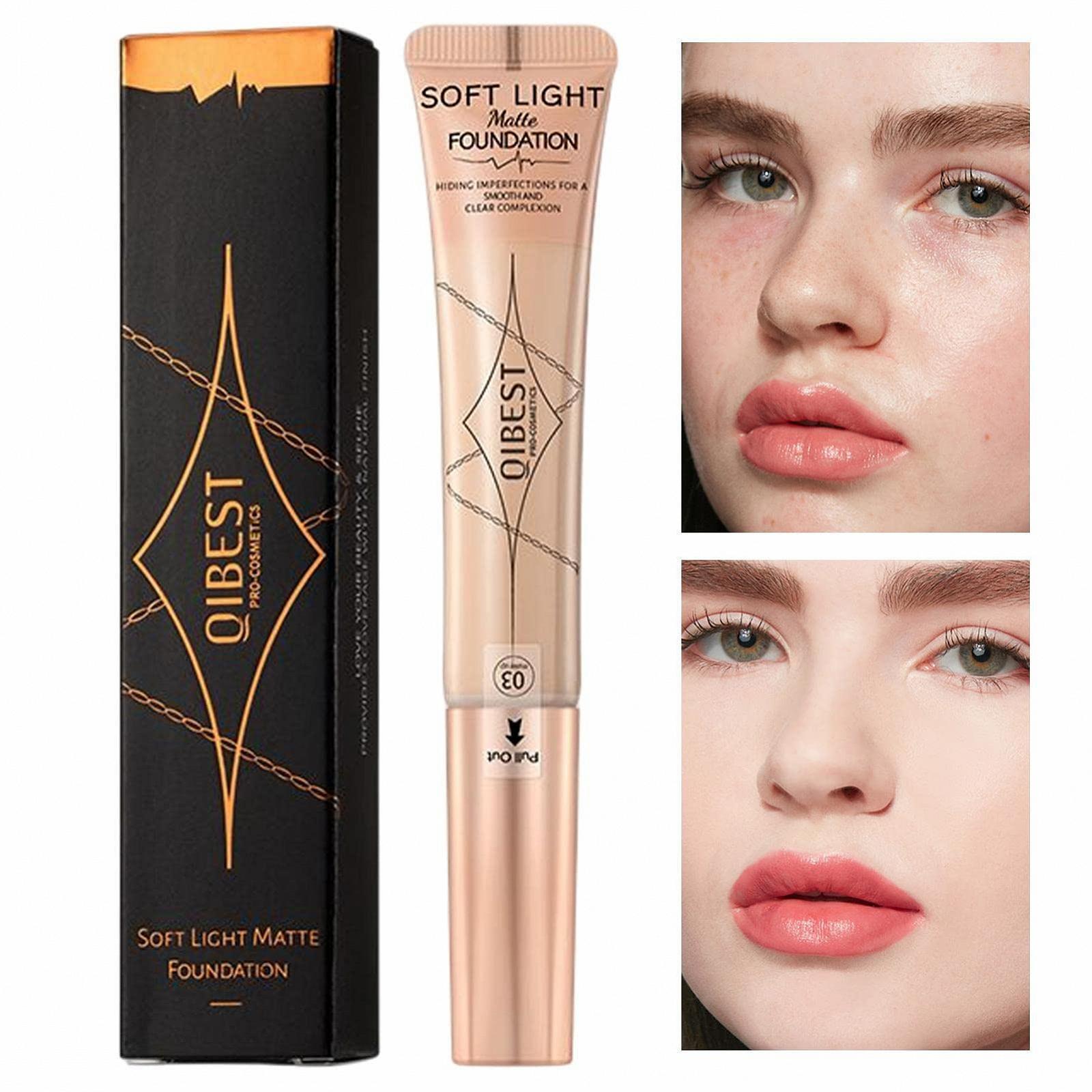 Консилер Fulenyi для очей, зволожуючий, з аплікатором, повне покриття, висока пігментація, матовий фініш, фото №6