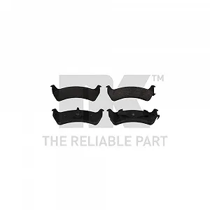 Комплект гальмівних колодок, дискове гальмо NK 229312 задня вісь для CHRYSLER FORD USA JEEP - Фото 1