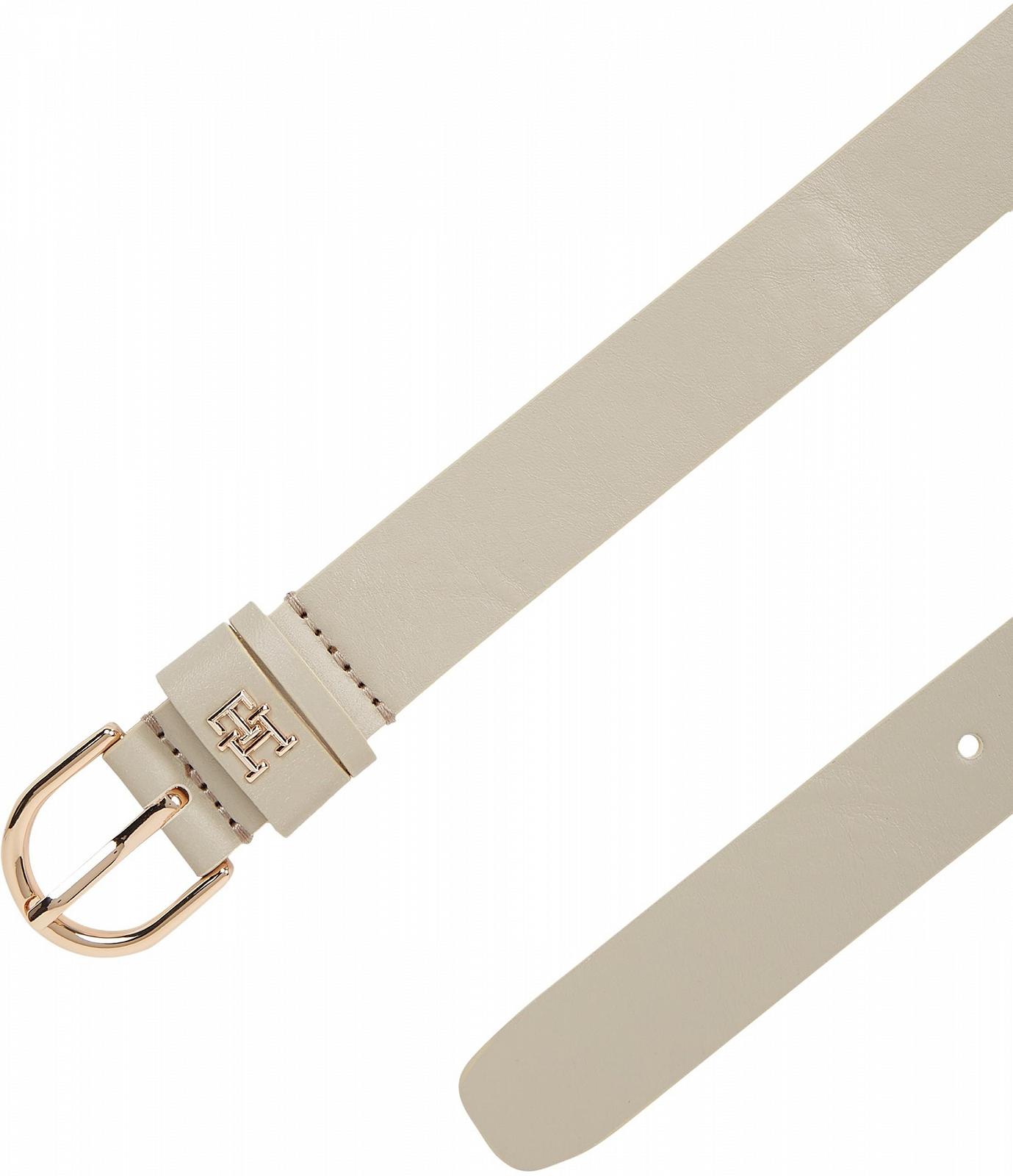Ремень Tommy Hilfiger Essential Effortless 1" Кожаный Бежевый (Sugarcane), фото №2
